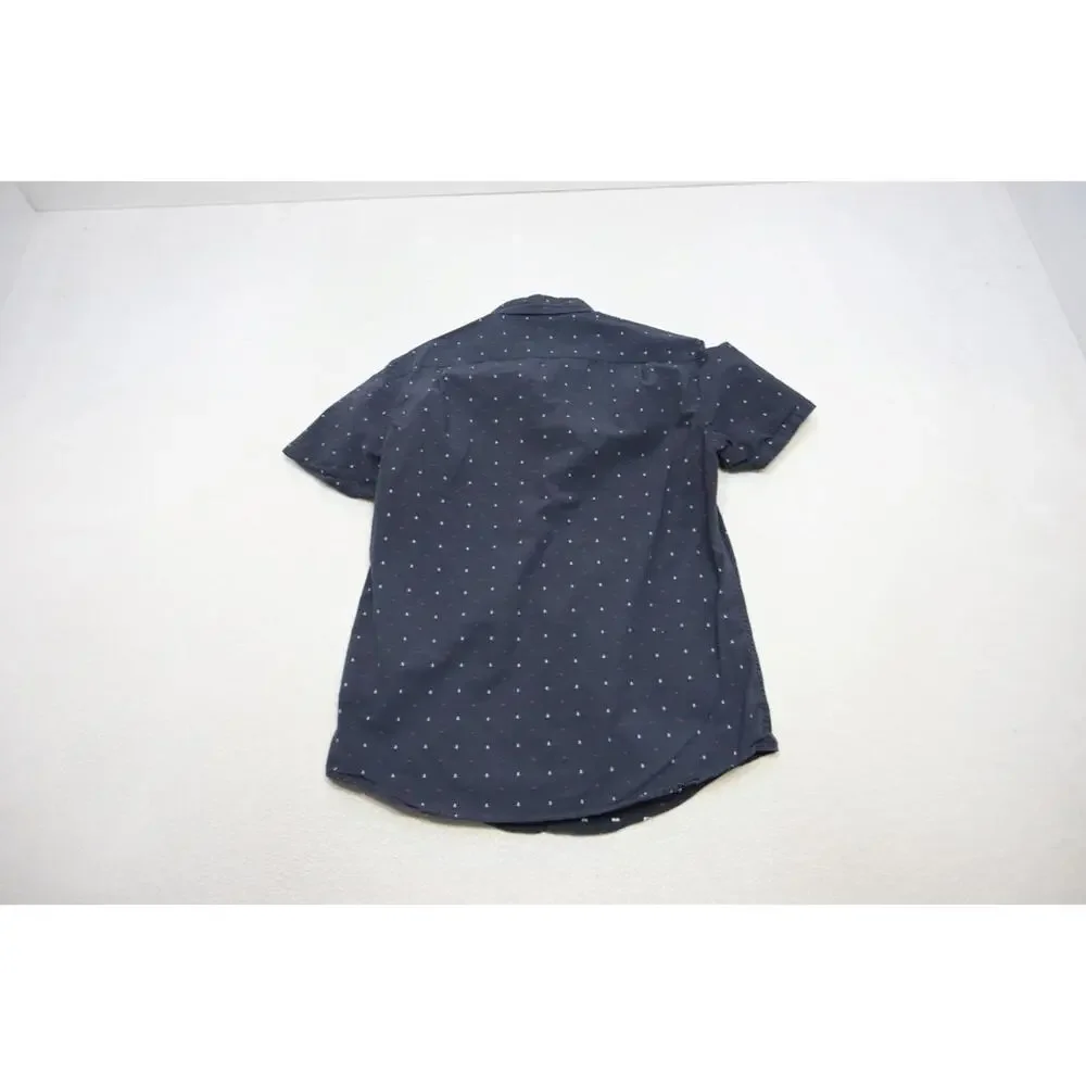 J Crew Mercantile Casual Dress‎ Shirt Anchors Button Up Mens Size Medium